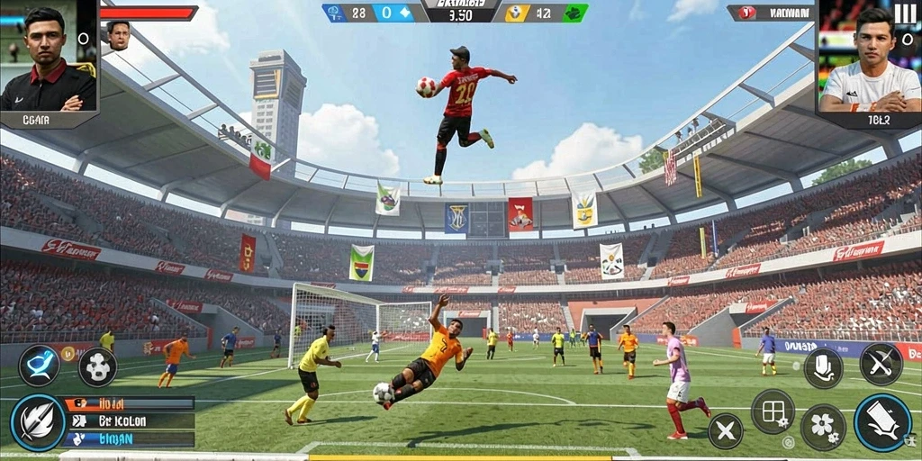 Tampilan utama 55RP yang menawan dan modern.