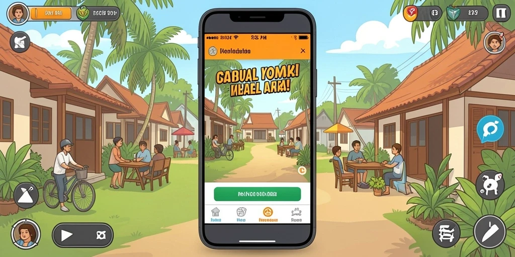 Screenshot menampilkan karakter utama beraksi dalam level yang menegangkan.