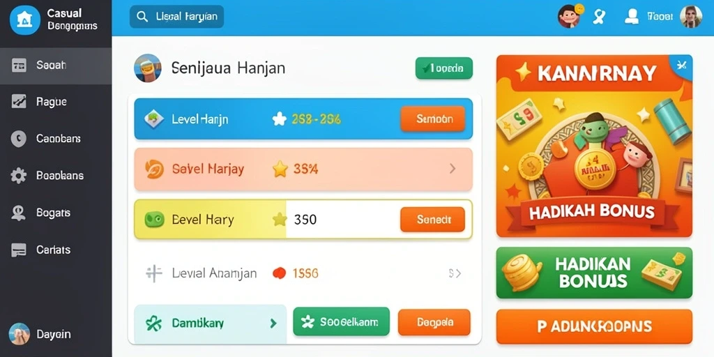 Tampilan antarmuka yang menarik dan intuitif.