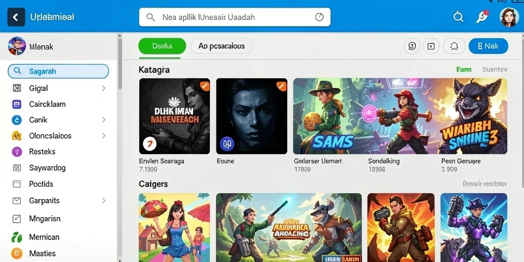 Tampilan antarmuka yang sederhana dan mudah digunakan.