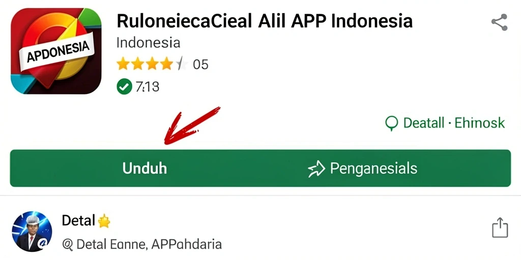 Tampilan antarmuka utama game A200M yang menarik.