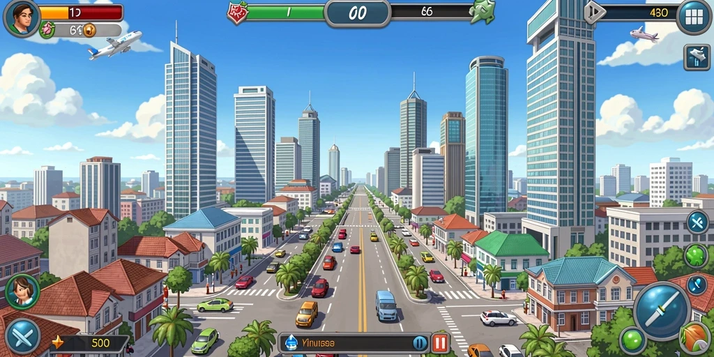 Tampilan permainan slot yang menawan.