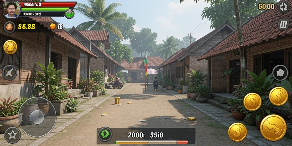Tampilan utama game DV188 yang menarik.