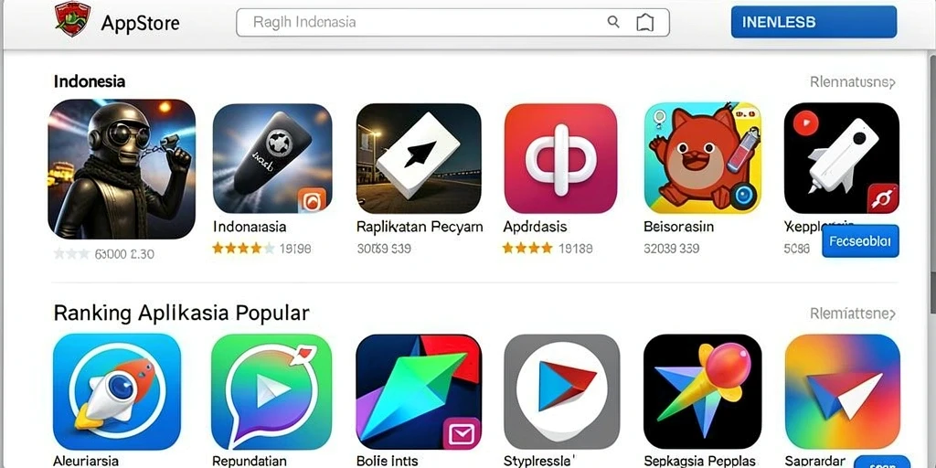 Tampilan grafis yang menakjubkan dalam permainan.