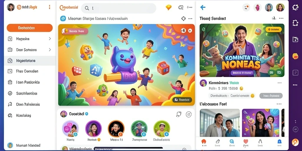 Tampilan antarmuka yang ramah pengguna.