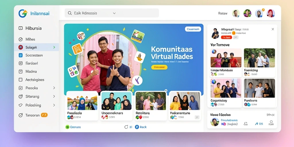 Tampilan antarmuka yang user-friendly dan menarik.