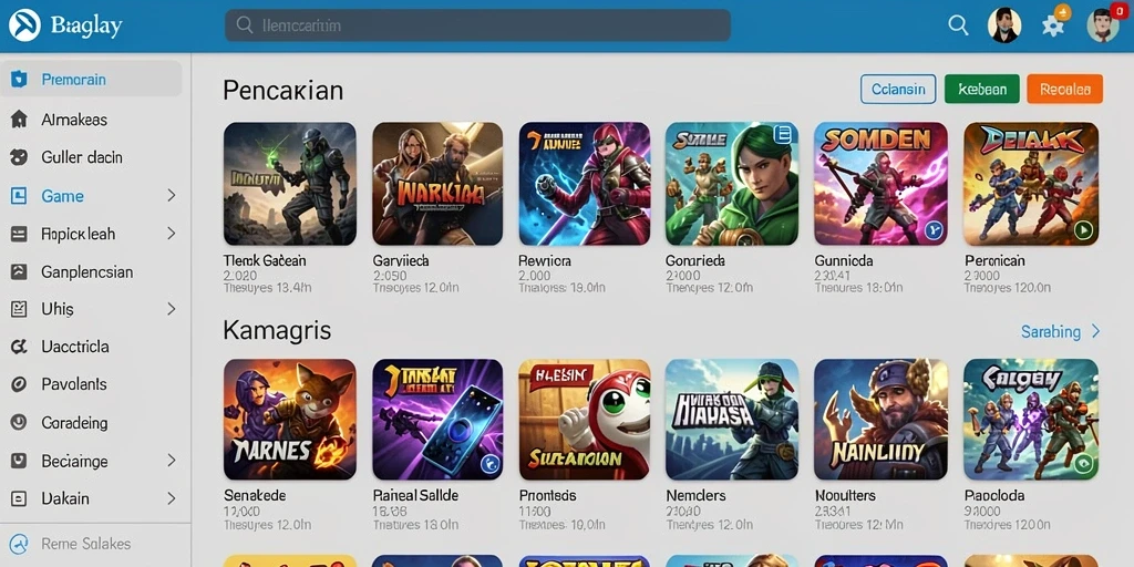 Tampilan antarmuka yang user-friendly dan menarik.