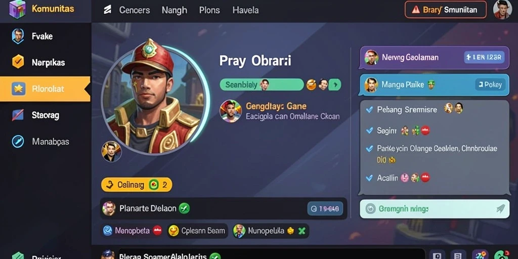 Tampilan awal game yang memukau.