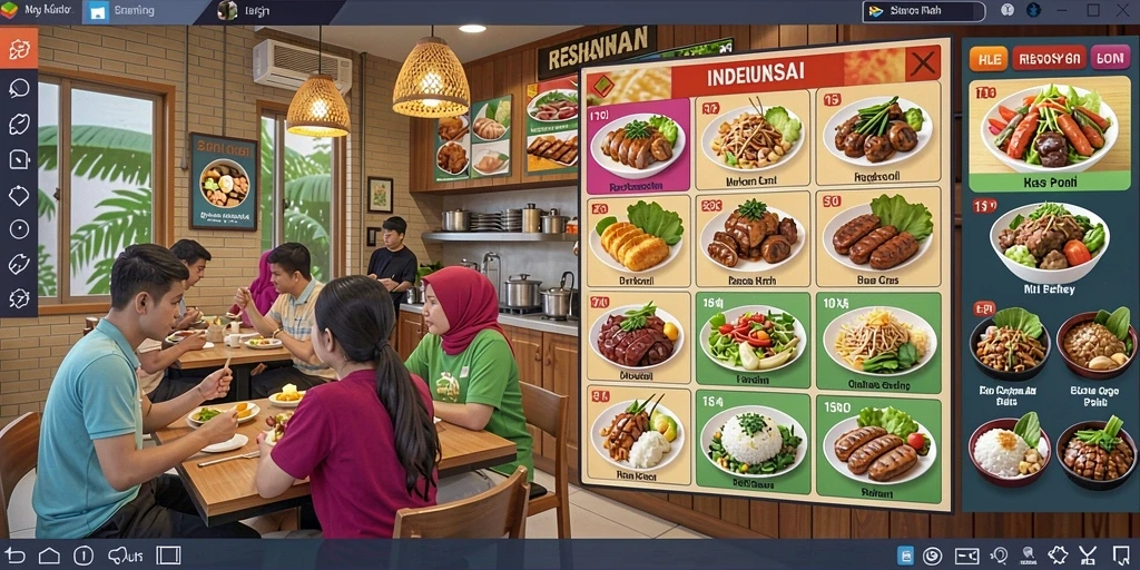 Tampilan antarmuka pengguna yang intuitif dan mudah digunakan.