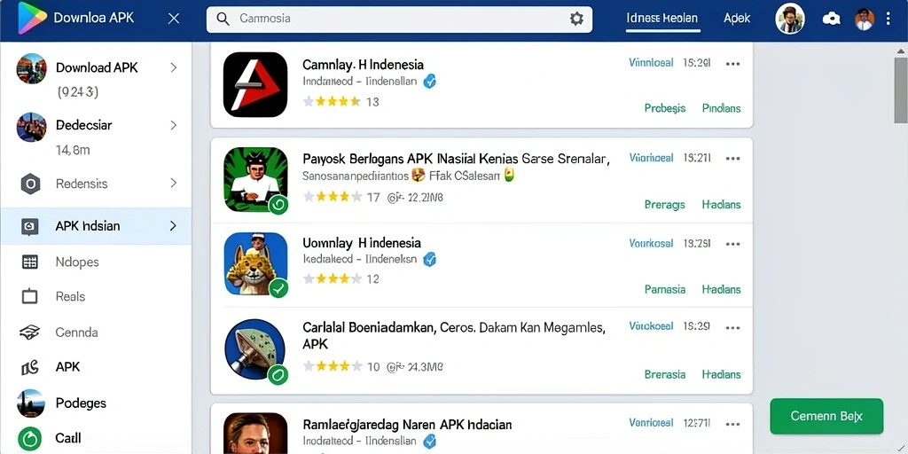 Interface utama VESPA69 yang menarik.