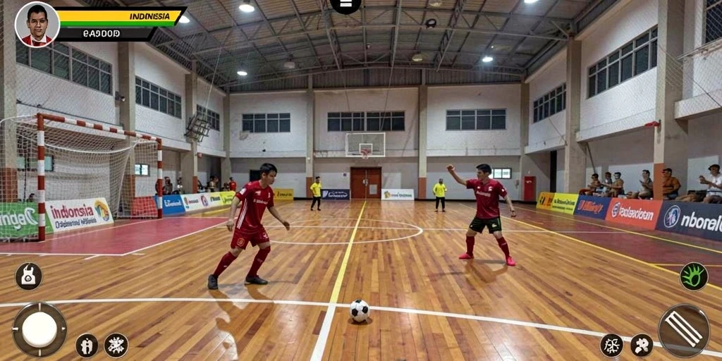 Tampilan karakter yang menarik dan unik.