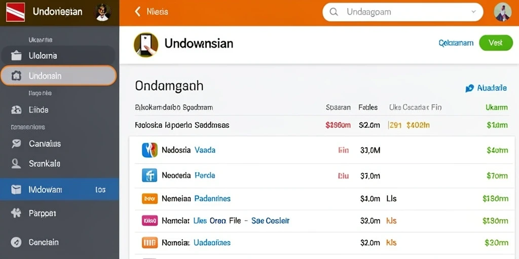 Screenshot aplikasi WINLIVE4D: Tampilan halaman utama yang menarik.