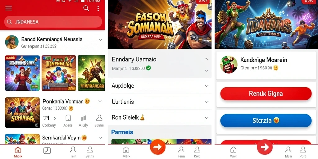 Tampilan awal X78 yang menarik dan mudah dinavigasi.
