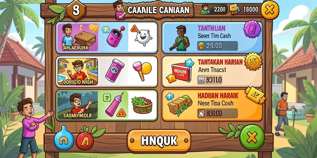 Antarmuka aplikasi yang ramah pengguna.